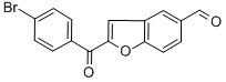 2-(4-BROMOBENZOYL)-1-BENZOFURAN-5-CARBALDEHYDE CAS#: 186093-87-8