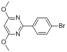 2-(4-BROMOPHENYL)-4,6-DIMETHOXYPYRIMIDINE CAS#: 181133-20-0