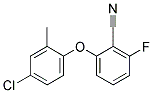 2-(4-CHLORO-2-METHYLPHENOXY)-6-FLUOROBENZENECARBONITRILE CAS#: 1020252-17-8