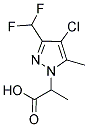 2-(4-CHLORO-3-DIFLUOROMETHYL-5-METHYL-PYRAZOL-1-YL)-PROPIONIC ACID CAS#: 1005584-35-9