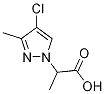 2-(4-CHLORO-3-METHYL-1H-PYRAZOL-1-YL)PROPANOICACID CAS#: 1005694-58-5
