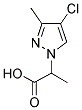 2-(4-CHLORO-3-METHYL-PYRAZOL-1-YL)-PROPIONIC ACID CAS#: 1005694-58-5