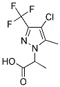 2-(4-CHLORO-5-METHYL-3-TRIFLUOROMETHYL-PYRAZOL-1-YL)-PROPIONIC ACID CAS#: 1005679-11-7
