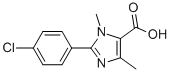 2-(4-CHLOROPHENYL)-1,4-DIMETHYL-1H-IMIDAZOLE-5-CARBOXYLIC ACID CAS#: 187999-24-2