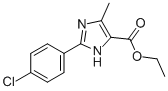 2-(4-CHLOROPHENYL)-5-METHYL-3H-IMIDAZOLE-4-CARBOXYLIC ACID ETHYL ESTER CAS#: 187999-47-9