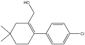 2-(4-Chlorophenyl)-5,5-dimethyl-1-cyclohexene-1-methanol CAS#: 1027345-21-6