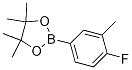 2-(4-Fluoro-3-methylphenyl)-4,4,5,5-tetramethyl-1,3,2-dioxaborolane CAS#: 1001200-60-7