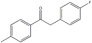 2-(4-Fluorophenyl)-1-p-tolyl-ethanone CAS#: 191346-50-6