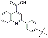 2-(4-TERT-BUTYL-PHENYL)-QUINOLINE-4-CARBOXYLIC ACID CAS#: 181048-48-6