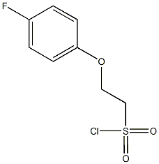 2-(4-fluorophenoxy)ethanesulfonyl chloride(SALTDATA: FREE) CAS#: 1018548-27-0