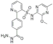 2-[4-(hydrazinecarbonyl)phenyl]-N-(3-Methoxy-5-Methylpyrazin-2-yl)pyridine-3-sulfonaMide CAS#: 186497-94-9