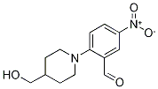 2-[4-(hydroxymethyl)piperidino]-5-nitrobenzenecarbaldehyde CAS#: 1033463-38-5