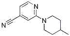2-(4-methylpiperidin-1-yl)isonicotinonitrile CAS#: 1016839-37-4