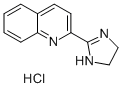 2-(4,5-DIHYDROIMIDAZOL-2-YL)QUINOLINE HYDROCHLORIDE CAS#: 187173-05-3