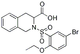 2-(5-BROMO-2-ETHOXY-BENZENESULFONYL)-1,2,3,4-TETRAHYDRO-ISOQUINOLINE-3-CARBOXYLIC ACID CAS#: 1008962-07-9