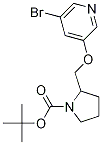 2-(5-BroMo-pyridin-3-yloxyMethyl)-pyrrolidine-1-carboxylic acid tert-butyl ester CAS#: 191162-30-8