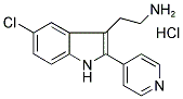 2-(5-CHLORO-2-PYRIDIN-4-YL-1H-INDOL-3-YL)-ETHYLAMINE HYDROCHLORIDE CAS#: 1052411-15-0