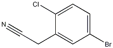 2-(5-bromo-2-chlorophenyl)acetonitrile CAS#: 1057216-52-0