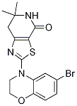 2-(6-broMo-2H-benzo[b][1,4]oxazin-4(3H)-yl)-6,6-diMethyl-6,7-dihydrothiazolo[5,4-c]pyridin-4(5H)-one CAS#: 1000793-42-9