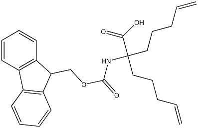 2-(((9H-fluoren-9-yl)methoxy)carbonylamino)-2-(pent-4-enyl)hept-6-enoic acid CAS#: 1068435-19-7
