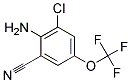 2-AMINO-3-CHLORO-5-(TRIFLUOROMETHOXY)BENZONITRILE CAS#: 1003708-19-7