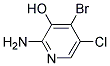 2-AMINO-4-BROMO-5-CHLORO-3-HYDROXYPYRIDINE CAS#: 1003710-53-9