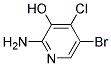 2-AMINO-5-BROMO-4-CHLORO-3-HYDROXYPYRIDINE CAS#: 1003710-63-1