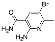 2-AMINO-5-BROMO-6-METHYL NICOTINAMIDE CAS#: 1003711-26-9