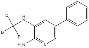 2-Amino-3-[(methyl-d3)amino]-5-phenylpyridine CAS#: 1020719-03-2