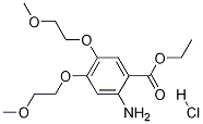 2-Amino-4,5-bis(2-methoxyethoxy)benzoic acid ethyl ester hydrochloride CAS#: 183322-17-0