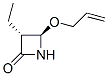 2-Azetidinone,3-ethyl-4-(2-propenyloxy)-,(3R-trans)-(9CI) CAS#: 183508-69-2