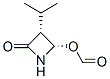 2-Azetidinone,4-(formyloxy)-3-(1-methylethyl)-,cis-(9CI) CAS#: 184424-12-2