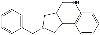 2-BENZYL-2,3,3A,4,5,9B-HEXAHYDRO-1H-PYRROLO[3,4-C]QUINOLINE CAS#: 1017782-19-2