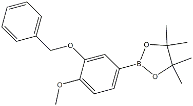 2-BENZYLOXY-4-(4,4,5,5-TETRAMETHYL-1,3,2-DIOXABOROLAN-2-YL)ANISOLE CAS#: 1005010-03-6