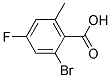 2-BROMO-4-FLUORO-6-METHYLBENZOIC ACID CAS#: 1003709-47-4