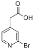 2-BROMO-4-PYRIDINE ACETIC ACID CAS#: 183483-29-6