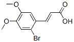 2-BROMO-4,5-DIMETHOXYCINNAMIC ACID CAS#: 195383-80-3