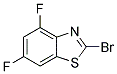 2-BROMO-4,6-DIFLUOROBENZOTHIAZOLE CAS#: 1019117-36-2