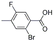 2-BROMO-5-FLUORO-4-METHYLBENZOIC ACID CAS#: 1003709-54-3