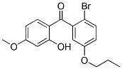 (2-BROMO-5-PROPOXYPHENYL)(2-HYDROXY-4-METHOXYPHENYL)METHANONE CAS#: 190965-45-8
