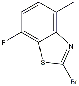 2-BROMO-7-FLUORO-4-METHYLBENZOTHIAZOLE CAS#: 1019108-45-2