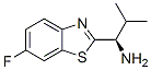 2-Benzothiazolemethanamine,6-fluoro-alpha-(1-methylethyl)-,(alphaR)-(9CI) CAS#: 185949-60-4