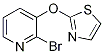 2-BroMo-3-(thiazol-2-yloxy)-pyridine, 98+% C8H5BrN2OS, 分子量 257.11 CAS#: 1065484-74-3