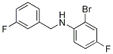 2-BroMo-4-fluoro-N-(3-fluorobenzyl)aniline, 97% CAS#: 1038978-91-4