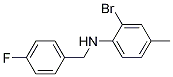 2-BroMo-N-(4-fluorobenzyl)-4-Methylaniline, 97% CAS#: 1021122-11-1