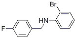 2-BroMo-N-(4-fluorobenzyl)aniline, 97% CAS#: 1021126-27-1