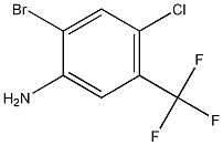 2-Bromo-4-chloro-5-(trifluoromethyl)benzenamine CAS#: 193090-44-7