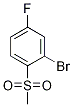 2-Bromo-4-fluoro-1-(methylsulfonyl)benzene CAS#: 1039744-23-4