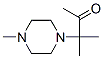 2-Butanone,3-methyl-3-(4-methyl-1-piperazinyl)-(9CI) CAS#: 185207-16-3