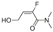 2-Butenamide,2-fluoro-4-hydroxy-N,N-dimethyl-,(E)-(9CI) CAS#: 197096-97-2